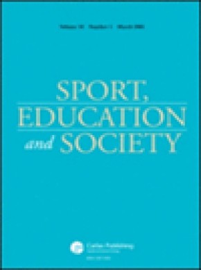 Sport Education And Society杂志