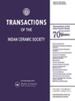 Transactions Of The Indian Ceramic Society杂志