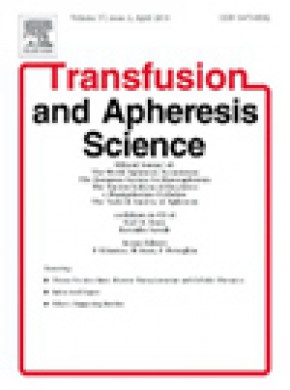 Transfusion And Apheresis Science杂志