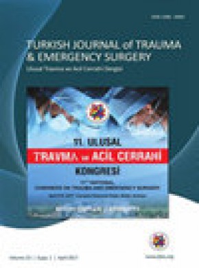 Ulusal Travma Ve Acil Cerrahi Dergisi-turkish Journal Of Trauma & Emergency Surg杂志