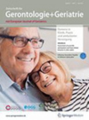 Zeitschrift Fur Gerontologie Und Geriatrie杂志