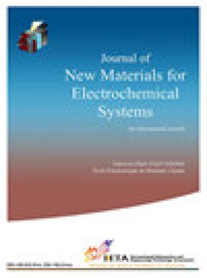 Journal Of New Materials For Electrochemical Systems杂志