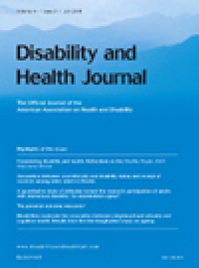 Disability And Health Journal
