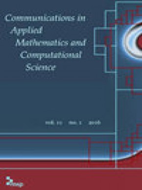 Communications In Applied Mathematics And Computational Science杂志