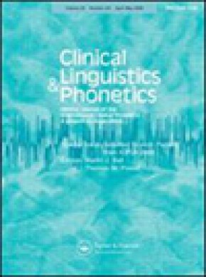 Clinical Linguistics & Phonetics杂志