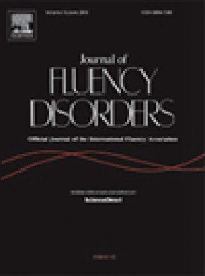 Journal Of Fluency Disorders杂志