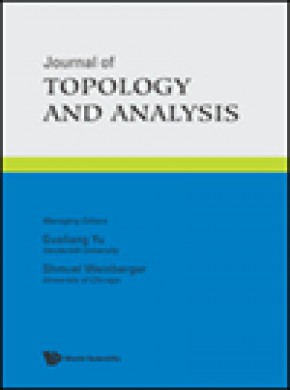Journal Of Topology And Analysis杂志