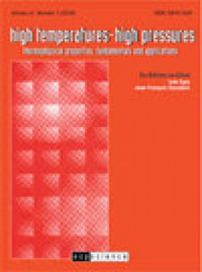 High Temperatures-high Pressures杂志