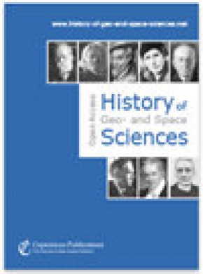 History Of Geo- And Space Sciences