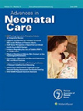 Advances In Neonatal Care杂志