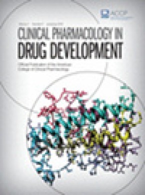 Clinical Pharmacology In Drug Development杂志