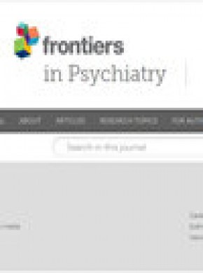 Frontiers In Psychiatry杂志