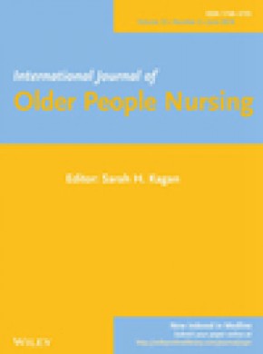 International Journal Of Older People Nursing杂志