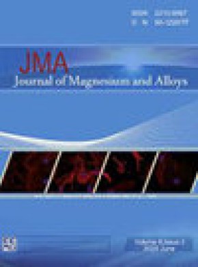Journal Of Magnesium And Alloys