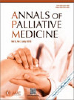 Annals Of Palliative Medicine杂志