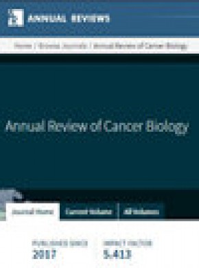 Annual Review Of Cancer Biology-series