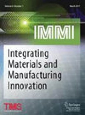 Integrating Materials And Manufacturing Innovation杂志