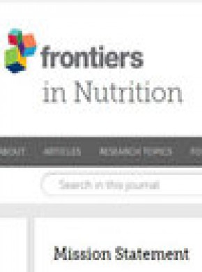 Frontiers In Nutrition杂志