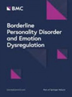Borderline Personality Disorder And Emotion Dysregulation杂志
