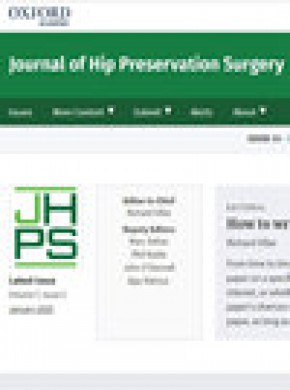 Journal Of Hip Preservation Surgery杂志