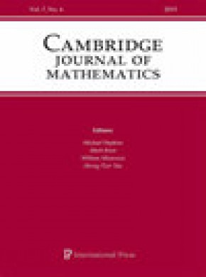 Cambridge Journal Of Mathematics