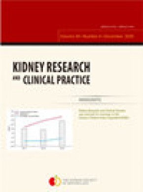 Kidney Research And Clinical Practice