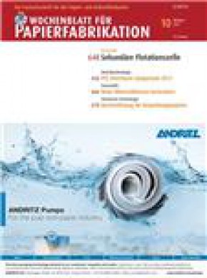 Wochenblatt Fur Papierfabrikation杂志