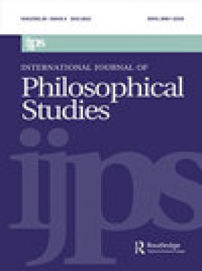 International Journal Of Philosophical Studies杂志