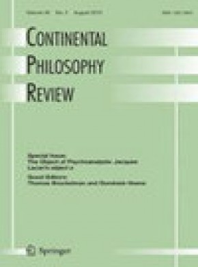 Continental Philosophy Review杂志