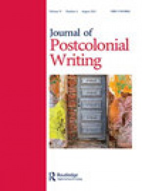 Journal Of Postcolonial Writing杂志