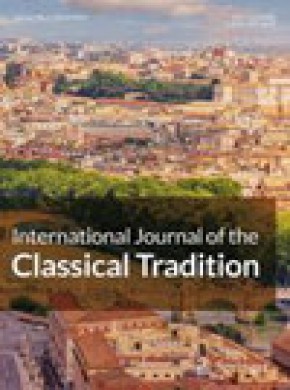 International Journal Of The Classical Tradition杂志