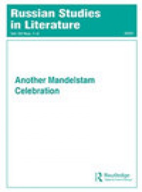 Russian Studies In Literature杂志