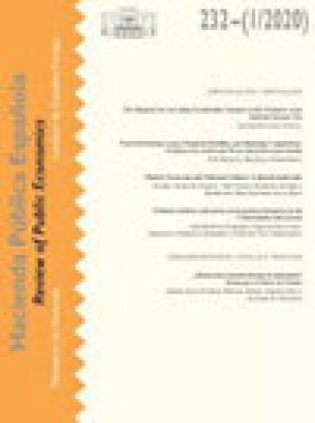 Hacienda Publica Espanola-review Of Public Economics杂志