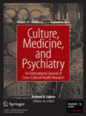 Culture Medicine And Psychiatry杂志