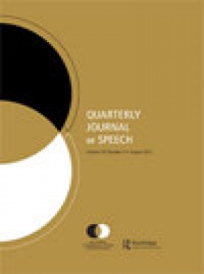 Quarterly Journal Of Speech杂志