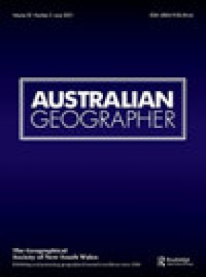 Australian Geographer杂志