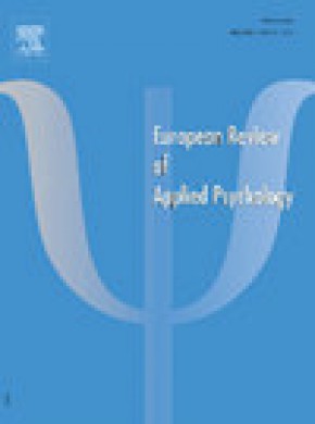 European Review Of Applied Psychology-revue Europeenne De Psychologie Appliquee杂志