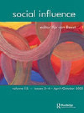 Social Influence杂志