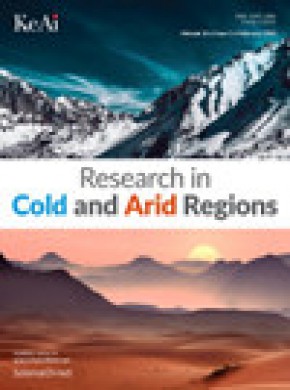 Research In Cold And Arid Regions杂志