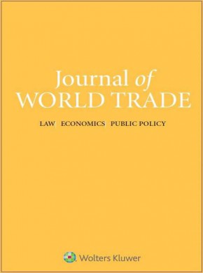 Journal Of World Trade杂志