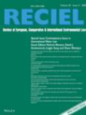 Review Of European Comparative & International Environmental Law杂志