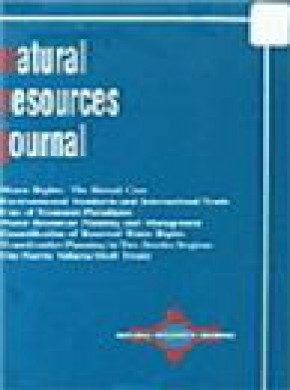 Natural Resources Journal杂志