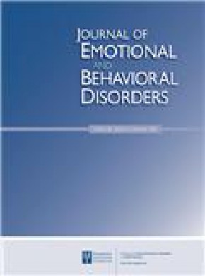 Journal Of Emotional And Behavioral Disorders杂志