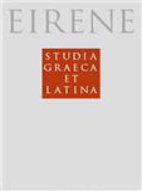 Eirene-studia Graeca Et Latina杂志
