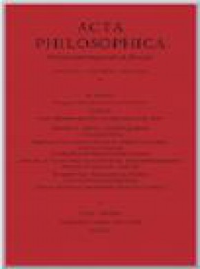 Acta Philosophica杂志