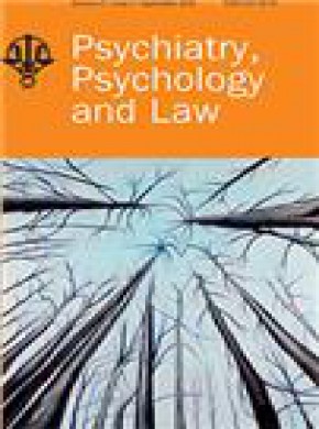 Psychiatry Psychology And Law杂志