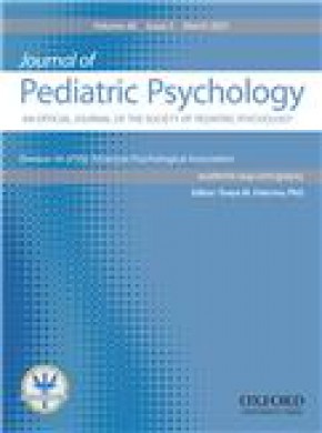 Journal Of Pediatric Psychology杂志