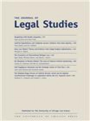 Journal Of Legal Studies杂志
