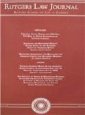 Rutgers University Law Review杂志