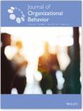 Journal Of Organizational Behavior杂志